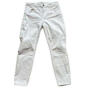 Pistola skinny high waist white denim jeans sz 29